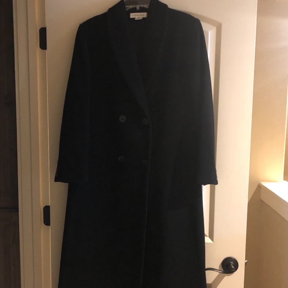 Black long wool coat *^open to offers^*